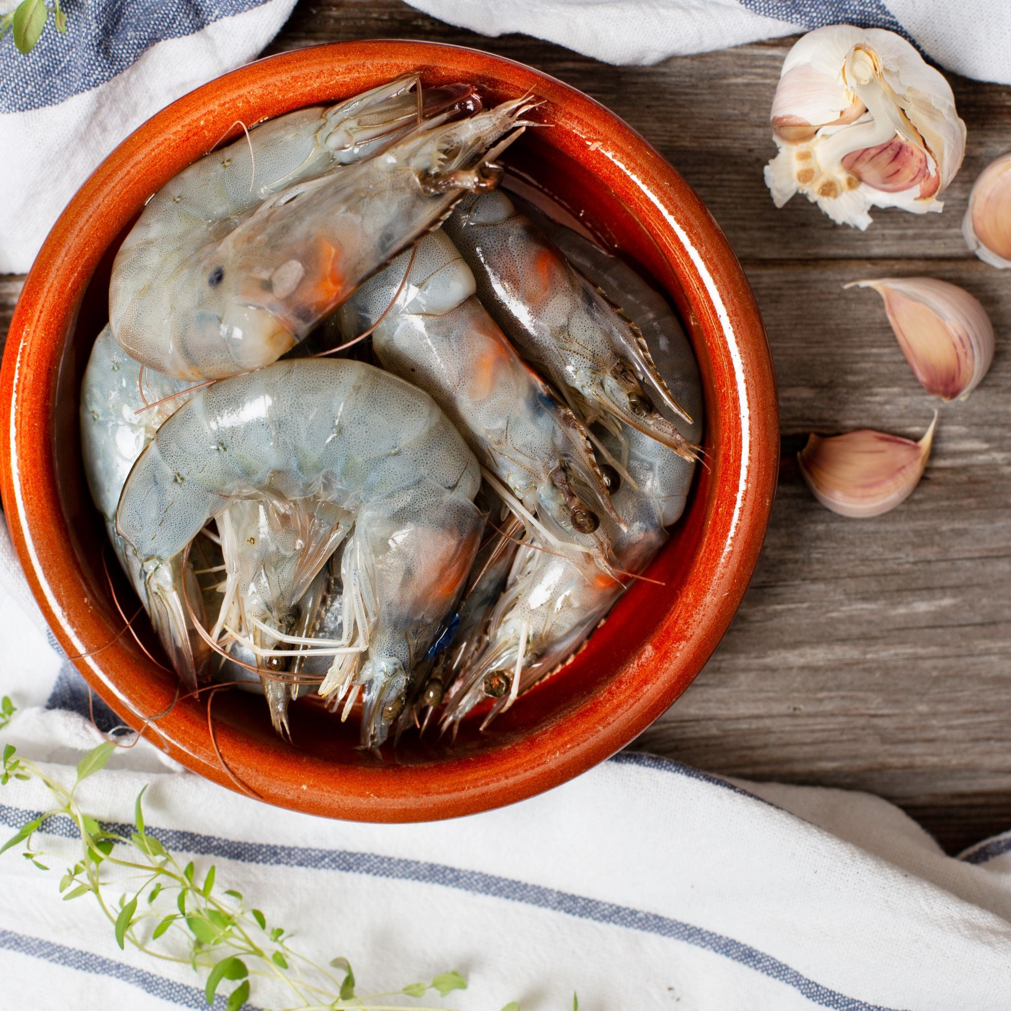 Prawn Fresh Shell Raw Shell-On King Prawns – Fish Galore