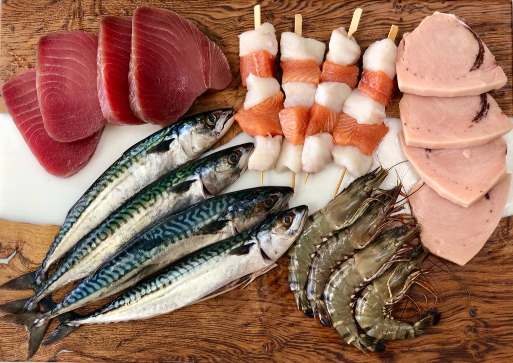bbq box fish Fresh BBQ Fish Box